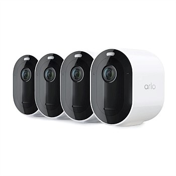 Arlo Pro 6 2K Outdoor Security Camera - 4 Pack