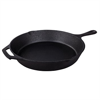 Tramontina Pre-Seasoned Cast Iron Skillet Pan (30cm,3.1L)