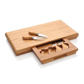 Stanley Rogers Bamboo 5 Piece Cheese Set