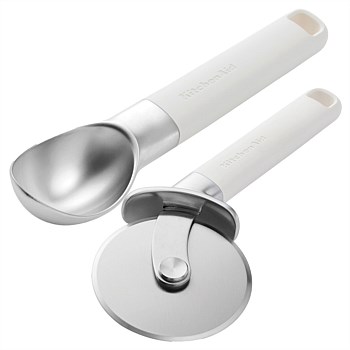 Pizza Wheel + Ice Cream Scoop Bundle