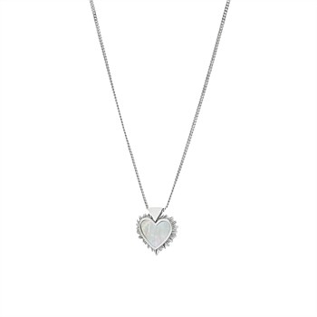 Flaming Mother Of Pearl Hoops