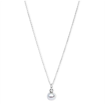 Silver Perle Classic Necklace