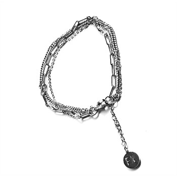 Steel Me 3 Chain Bracelet