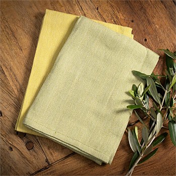 Herringbone Tea Towels