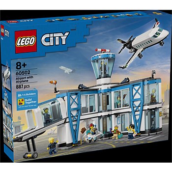 Airport with Plane 60502