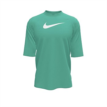 Swim Hydroguard Solid Essential Big Kids' Short-Sleeve Hydroguard