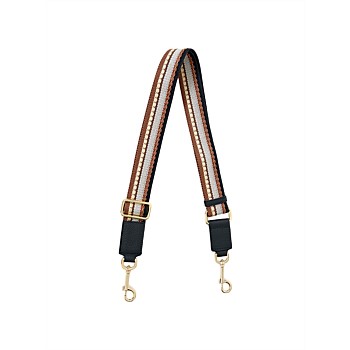 Feature Strap Webbing Toffee Multi