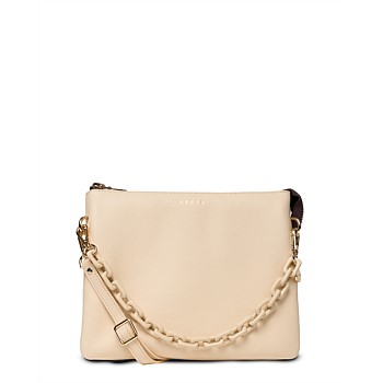 Matilda Crossbody Vanilla + Tonal Chain