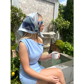 The DH x Joel Hart Flux Silk Petite Scarf