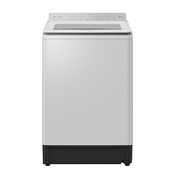 10kg Top Loader Washing Machine - Light Grey
