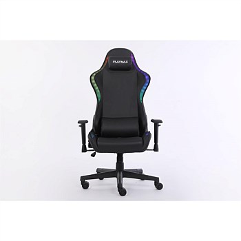 PRO Gaming Chair - Black RGB (magnetic pillow)