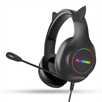 RGB Cat Ear Headset