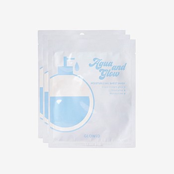 Aqua & Glow Moisturising Sheet Mask Trio