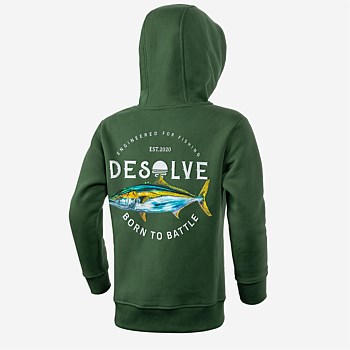 Born to Battle Hoodie Kids Kingfish