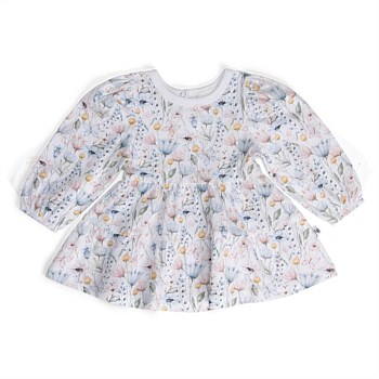Cotton Tiered Dress