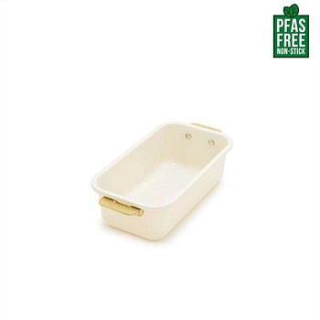 GreenPan Loaf Pan with Handles 22.8cm x 12.5cm (Cream)