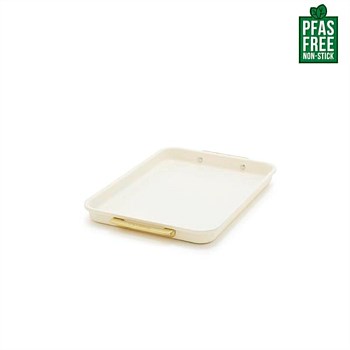 GreenPan Cookie Sheet with Handles 30.2cm x 25.2cm (Cream)
