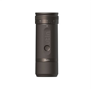 Outin Fino Portable Electric Coffee Grinder - Tundra Brown