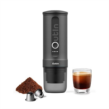 Outin Nano Portable Electric Espresso Machine - Space Grey