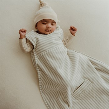 Duvet Weight Go Go Bag - Variegated Stripe Mist