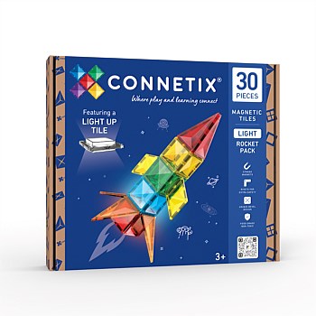 30 Piece Light Up Rocket Pack