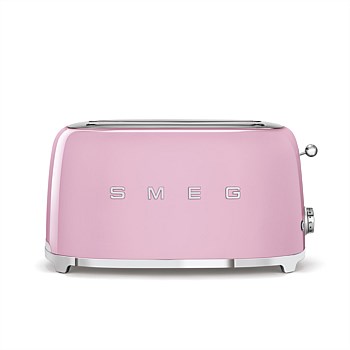 50's Style 4 Slice Toaster - Pink