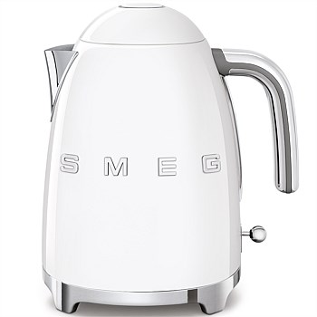 50's Style Electric Kettle - White