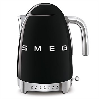50's Style Electric Variable Temp Kettle - Black