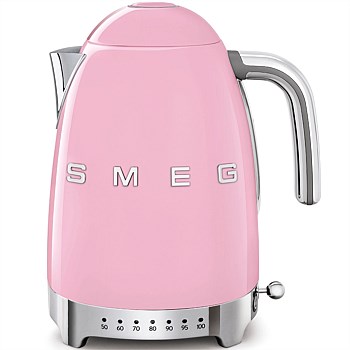 50's Style Electric Variable Temp Kettle - Pink