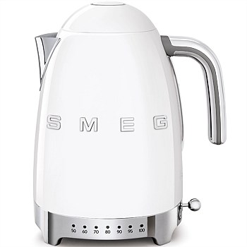 50's Style Electric Variable Temp Kettle - White