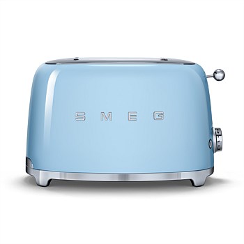 50's Style 2 Slice Toaster  - Blue