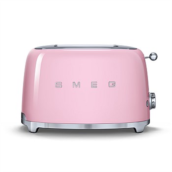 50's Style 2 Slice Toaster - Pink