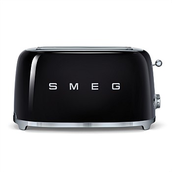 50's Style 4 Slice Toaster - Black