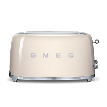 50's Style 4 Slice Toaster - Cream