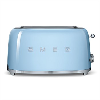 50's Style 4 Slice Toaster - Blue