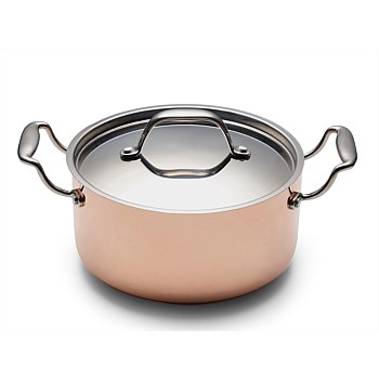 Copper Pot with Lid