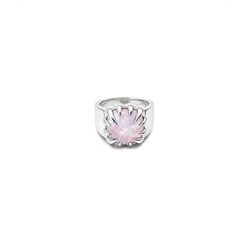 Claw Ring - Pink Bello Opal