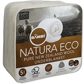 Bambi 100% New Zealand Wool Underlay