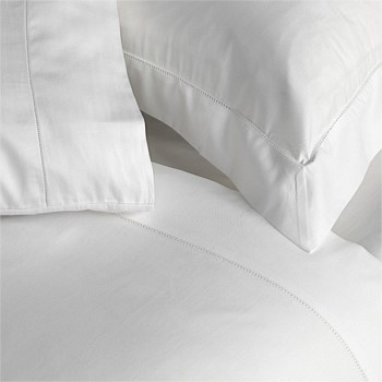 500TC Percale Cotton Standard Pillowcase Pair