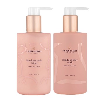 Clementine & Basil Hand & Body Wash and Lotion